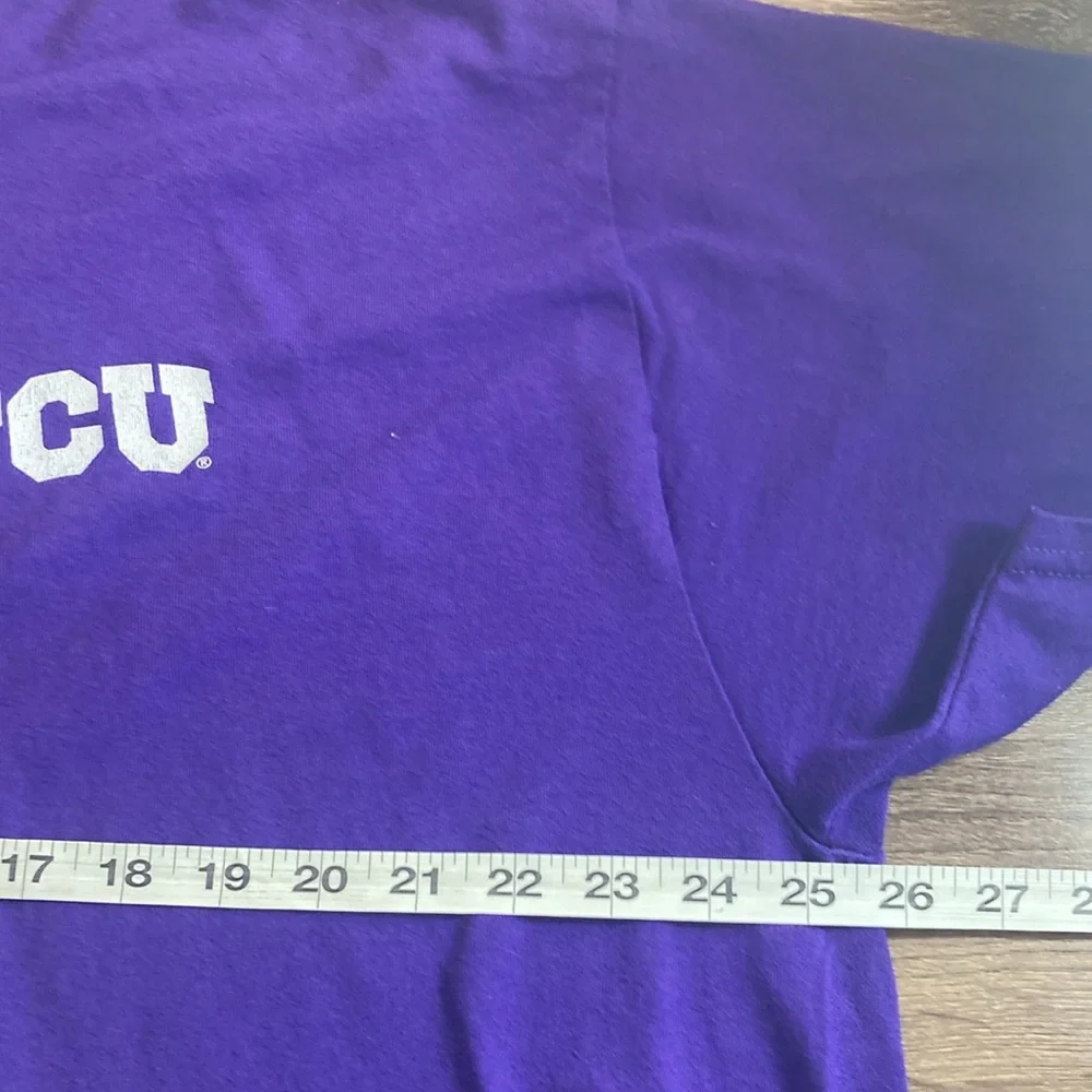 Pre Owned Unisex 2XL Purple Gildan TCU T Shirt - Picture 4 of 7